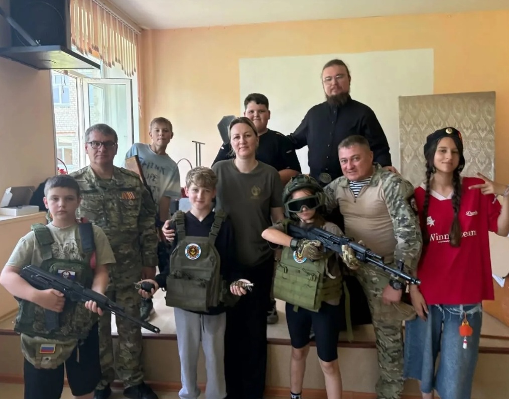 Духовно-патриотический урок у школьников с. Покровка