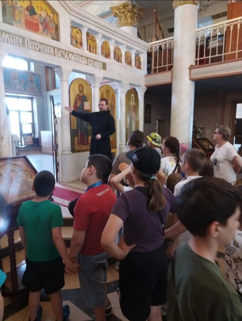 Экскурсия в храм для младших школьников
