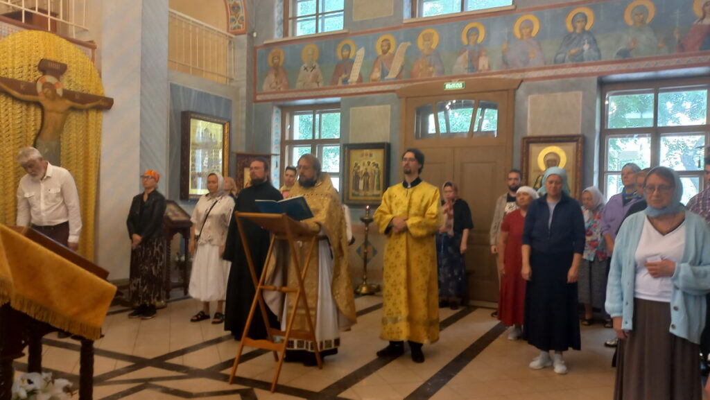 Литургия в День Крещения Руси